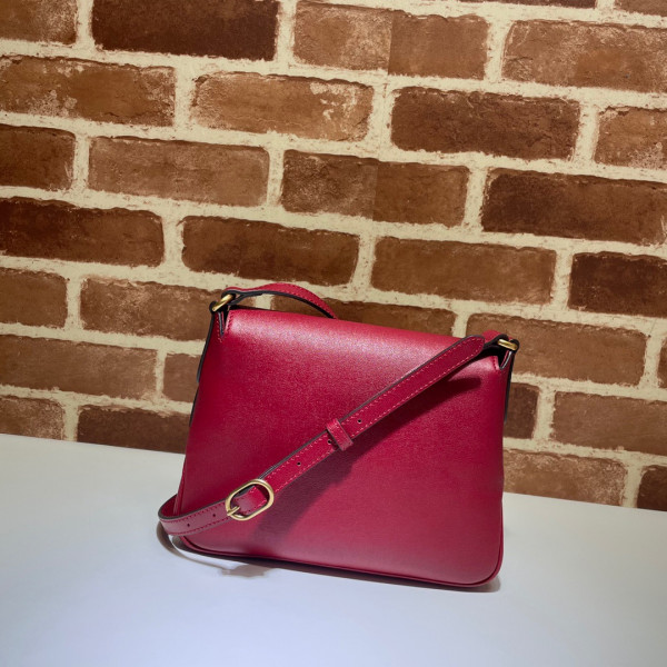 G*u*i small messenger bag with double g