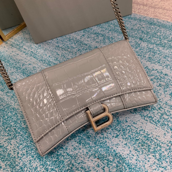 Ba*len*cia*ga  hourglass chain bag