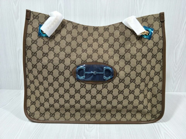 G*u*i 1955 horsebit large tote bag