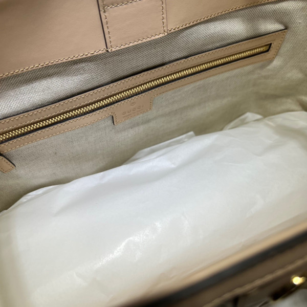 G*u*i gg matelassé leather medium tote