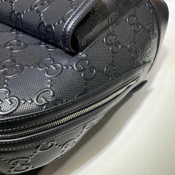 G*u*i gg embossed backpack