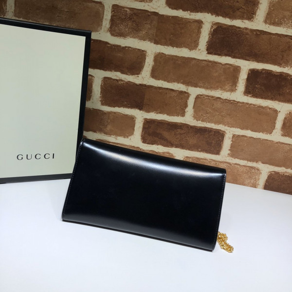 G*u*i 955 horsebit wallet with chain