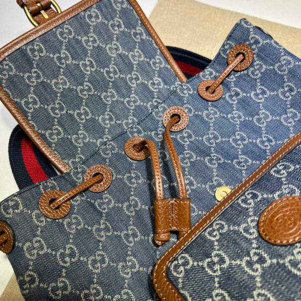 G*u*i backpack with interlocking g