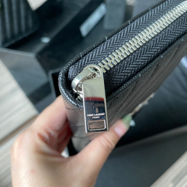 Y*L monogram zippy wallet