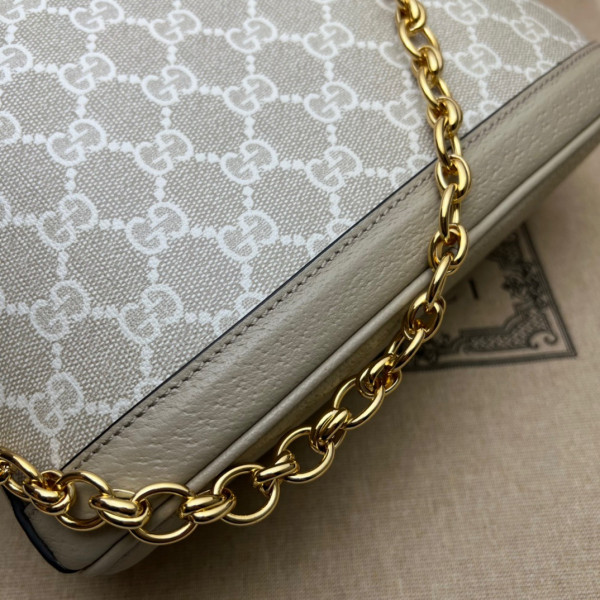 G*u*i large shoulder bag with interlocking g