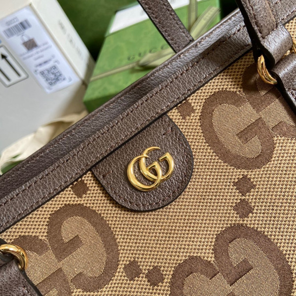 G*u*i ophidia gg medium tote with jumbo gg