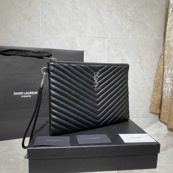 Y*L monogram clutch
