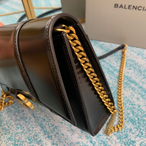 Ba*len*cia*ga  hourglass chain bag