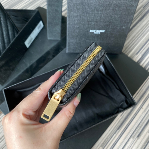 Y*L monogram zippy wallet
