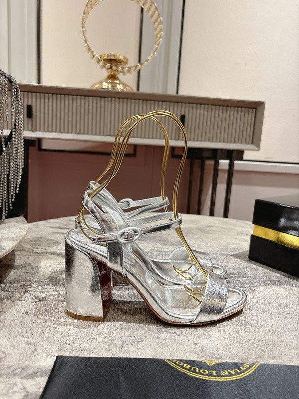 Ch**an louboutin heels sandal - 8.5cm