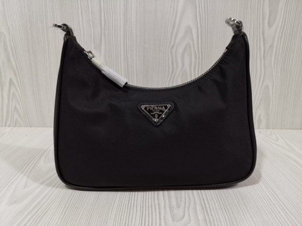 Pra*a nylon hobo bag