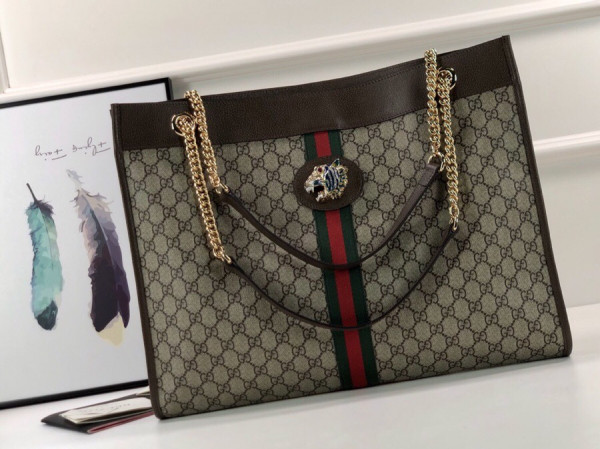 G*u*i rajah large tote