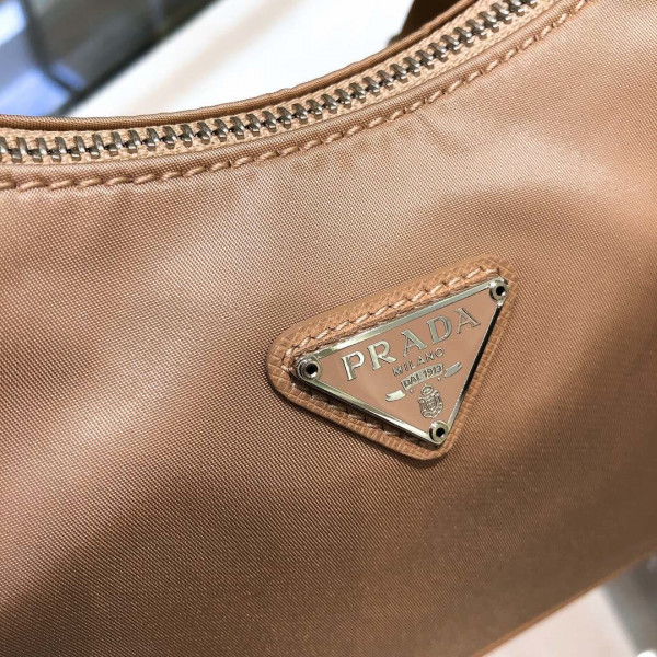 Pra*a nylon hobo bag