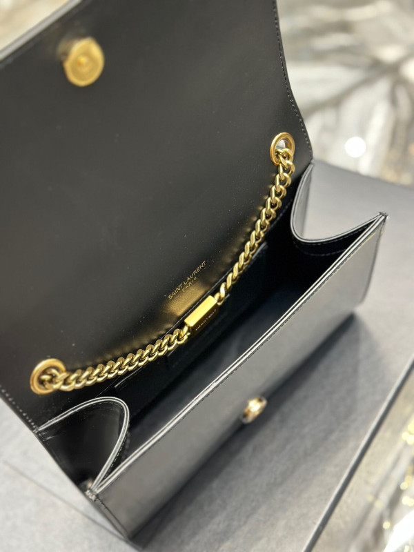 Y*L kate small two-tone leather shoulder bag