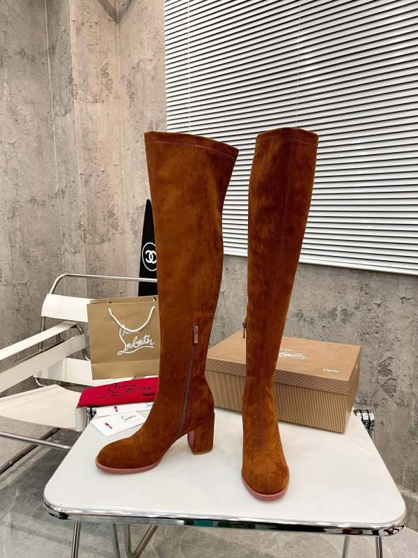 Ch**an louboutin high boots