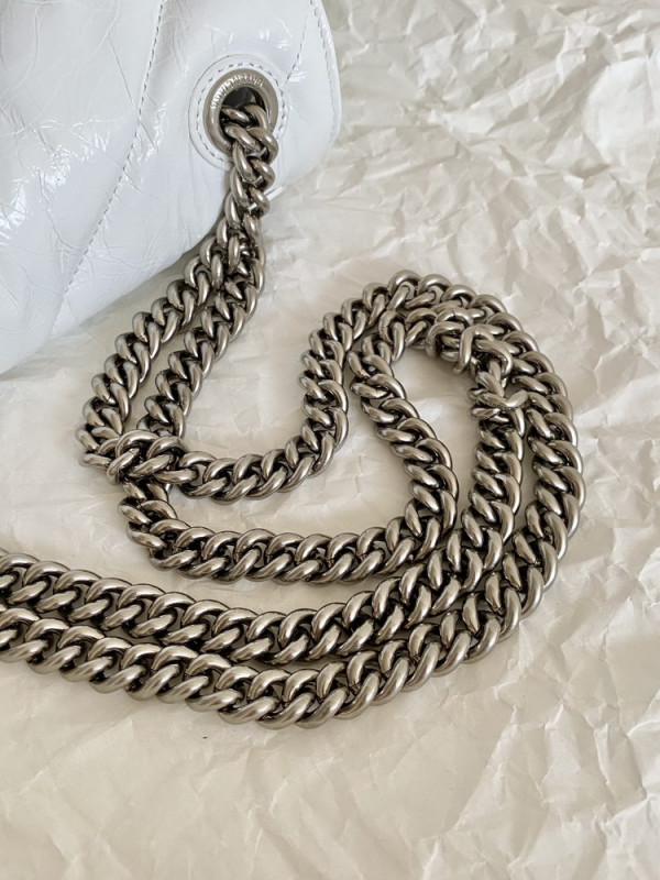 Ba*len*cia*ga crush small chain bag