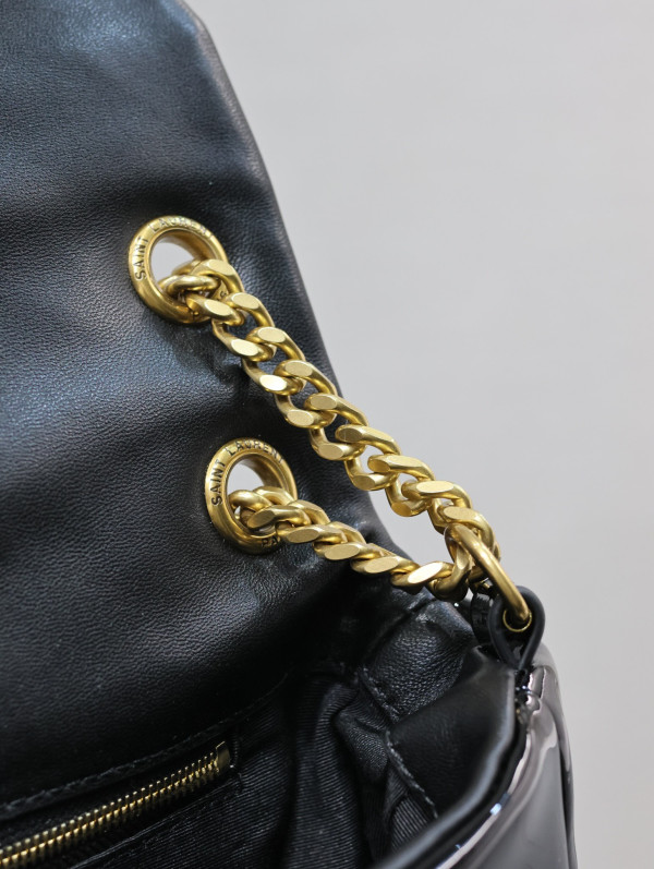 Y*L calypso in plunged lambskin