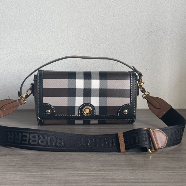 B**rry top handle note bag-24*8*14cm