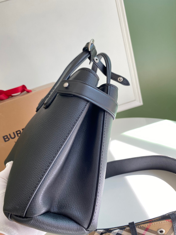 B**rry check bowling bag-26*12*19cm