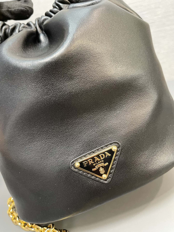Pra*a nappa leather mini bag