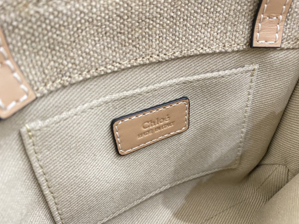 Chloe Mini Woody tote bag-20*14*6cm