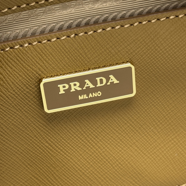 Pra*a medium galleria leather bag-28*20*12cm