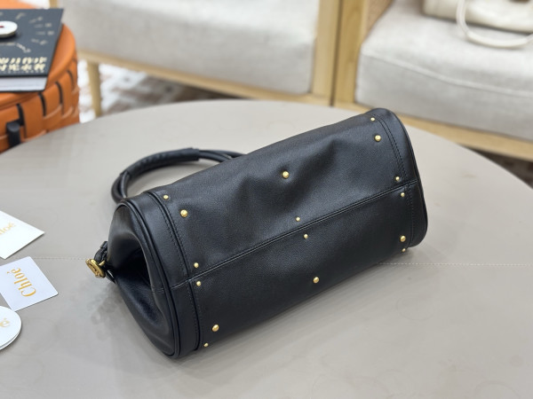 Chloe Paddington bag in grained leather - 36*18*18cm