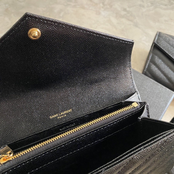 Y*L monogram large flap wallet