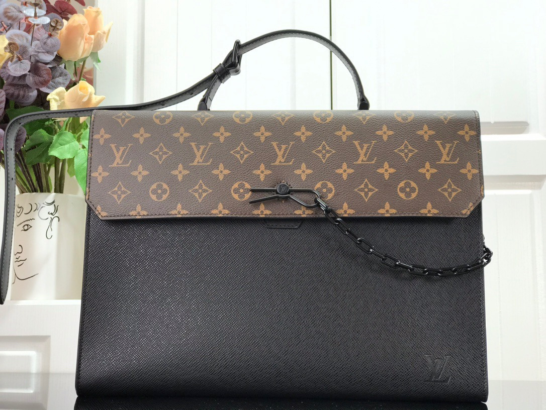 l0*is V*t0n robusto briefcase