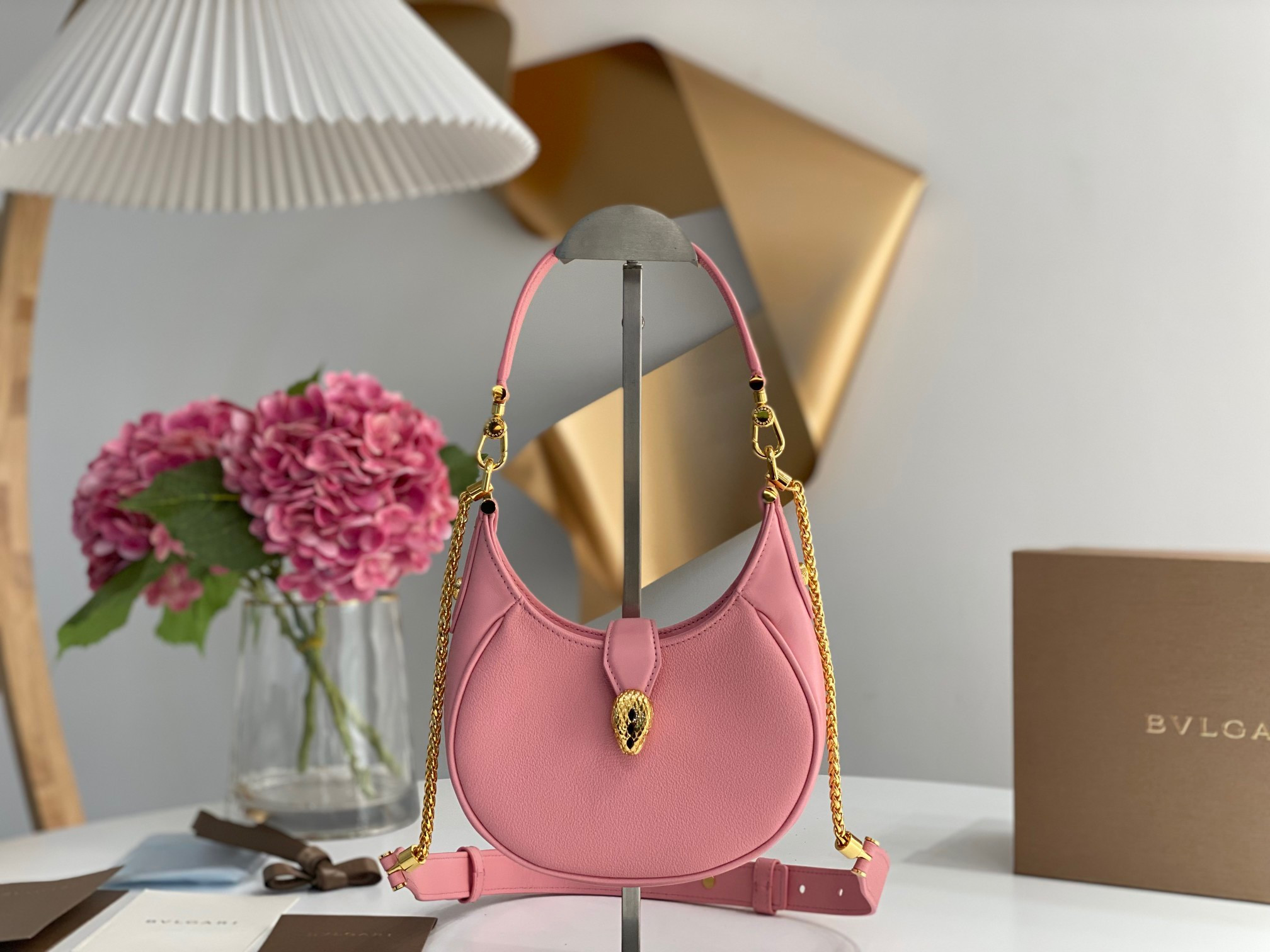 B*l*ai serpenti ellipse crossbody bag