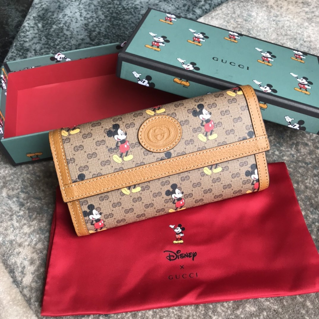 disney x G*u*i gg long wallet