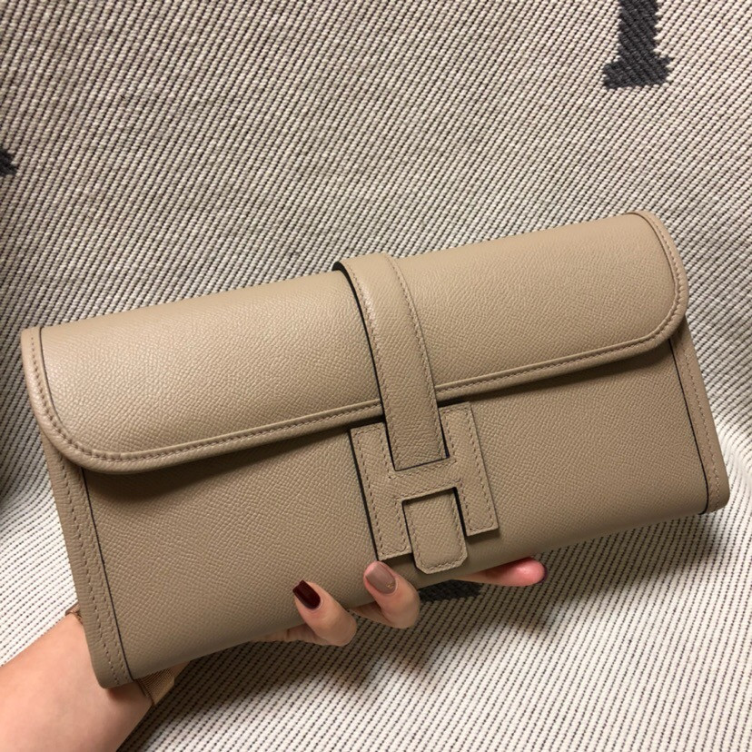 H**mes jige 29cm clutch all handmade