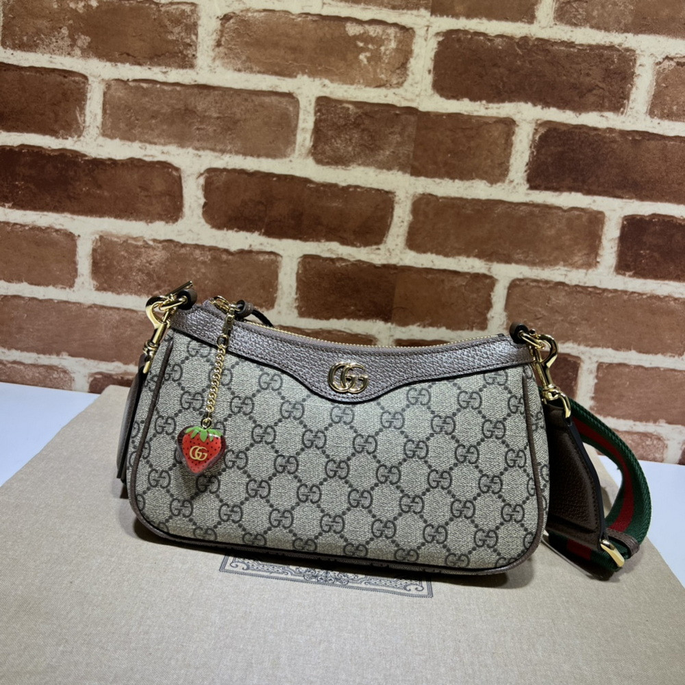 G*u*i ophidia small shoulder bag-25*15.5*6cm
