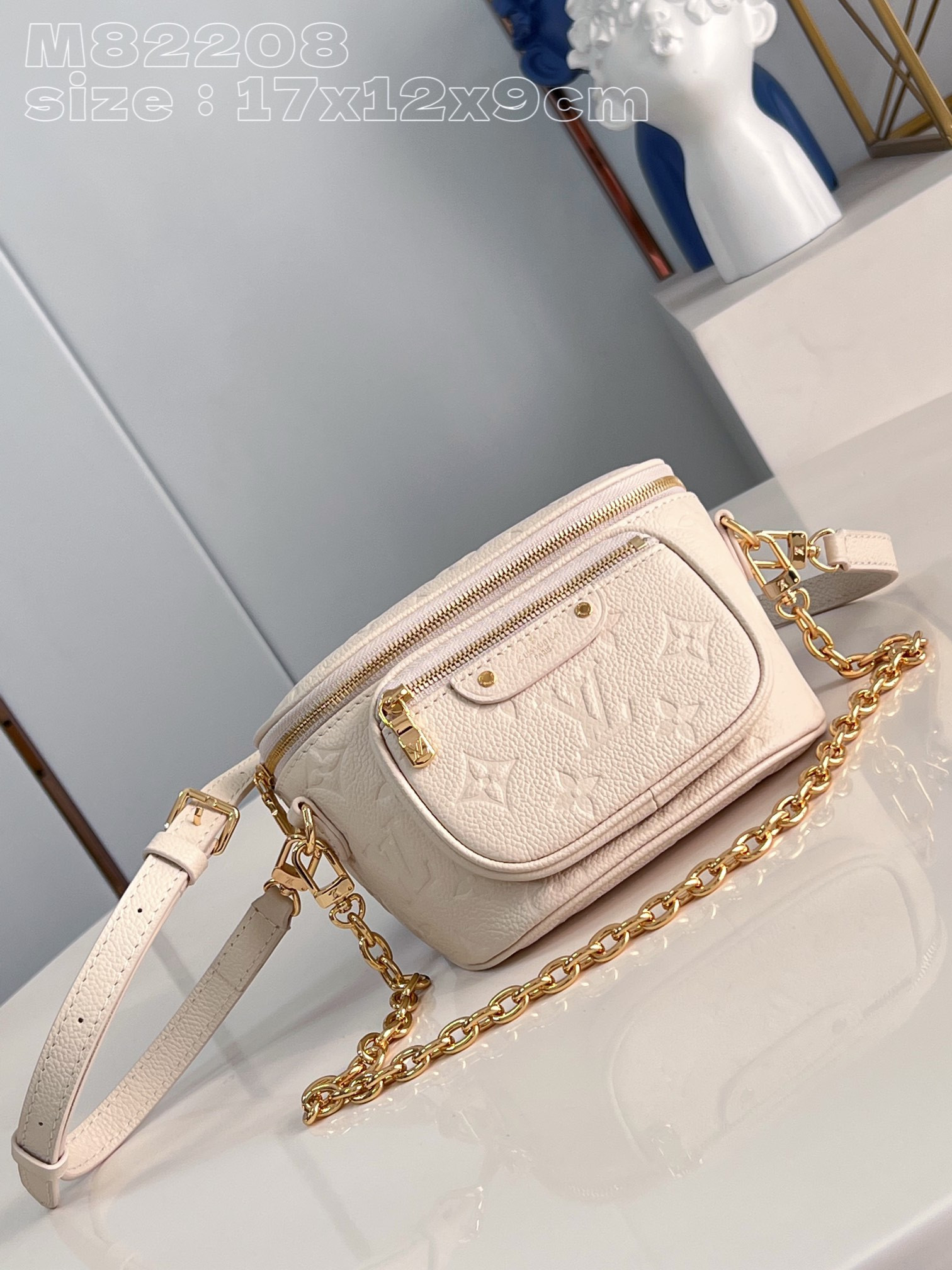 l0*is V*t0n mini bumbag-17-12-9.5cm